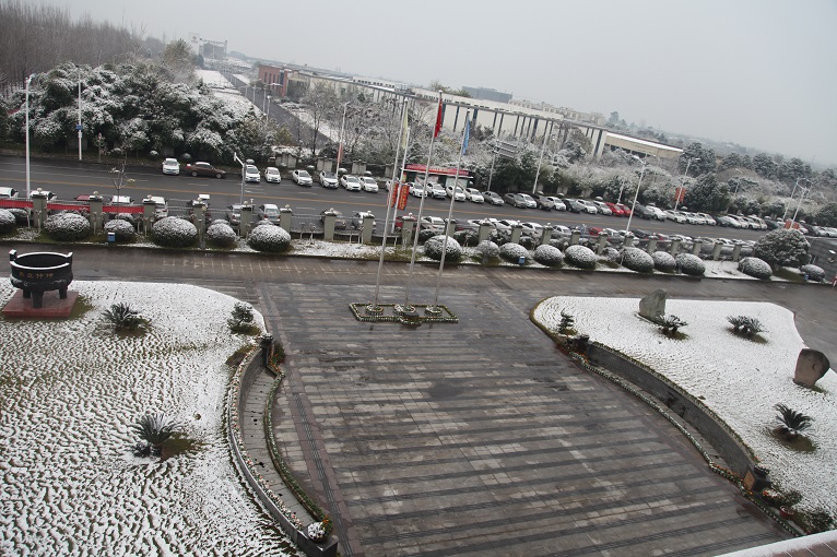 一場(chǎng)雪，才知道您有多美！